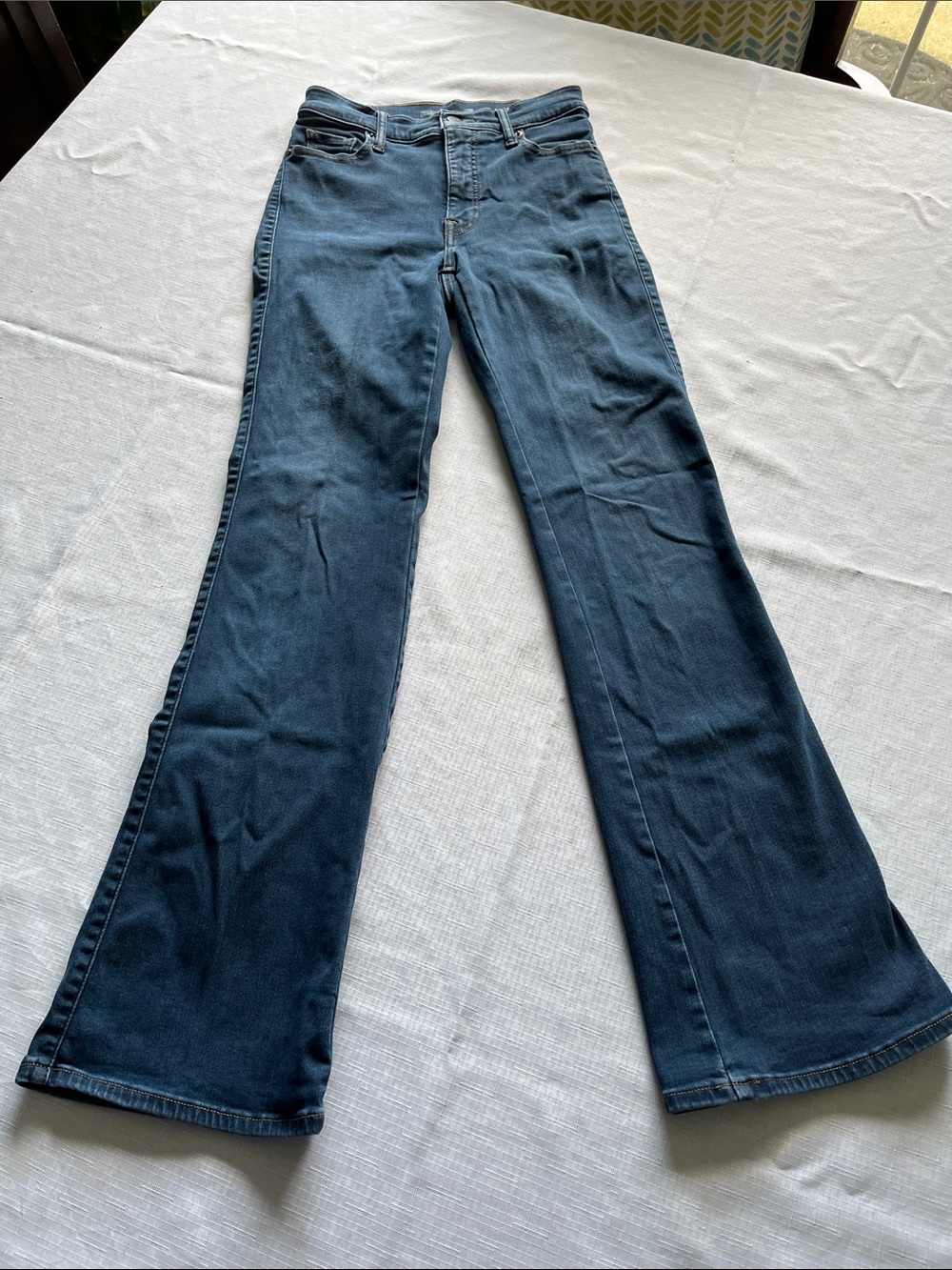 Lucky Brand Uni Boot Dark Blue Jeans